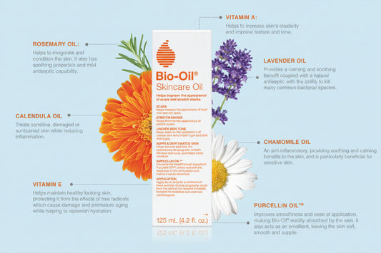 Bio-Oil Skincare oil | Dermatologically Tested| Formulated for all Skin types |with Natural Oils(Vitamin A & E)-125ml