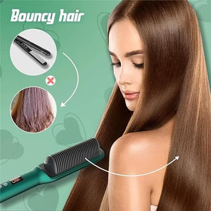 100% Original High-Quality Hair Straightener Comb – Safe for Daily Use